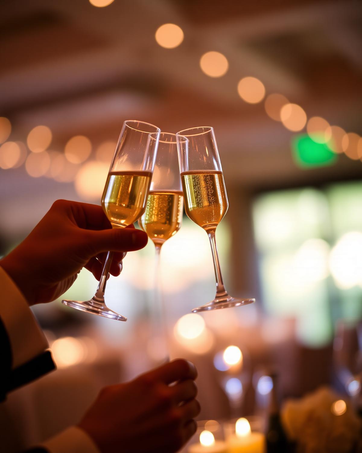 Champagne toast